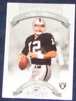 2002 Donruss Classics Rich Gannon #85 Raiders