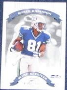 2002 Donruss Classics Koren Robinson #96 Seahawks