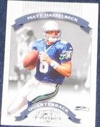 2002 Donruss Classics Matt Hasselbeck #95 Seahawks