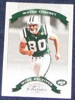 2002 Donruss Classics Wayne Chrebet #81 Jets