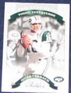 2002 Donruss Classics Vinny Testaverde #79 Jets