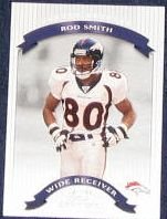 2002 Donruss Classics Rod Smith #59 Broncos