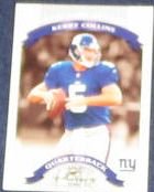 2002 Donruss Classics Kerry Collins #26 Giants