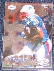 1998 CE Odyssey Quarter 2 Robert Edwards #180 Patriots
