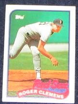 1989 Topps Roger Clemens #450 Red Sox