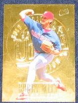 1996 Fleer Gold Medallion Bobby Witt #424 Rangers