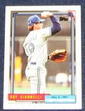 1992 Topps Debut Ray Giannelli #64 Blue Jays