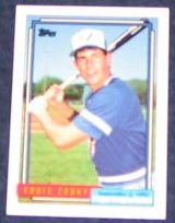 1992 Topps Debut Eddie Zosky #191 Blue Jays