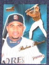 1999 Pacific Aurora Ruben Rivera #164 Padres