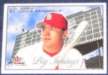 2001 Fleer Focus Big Innings J.D. Drew #19 Cardinals