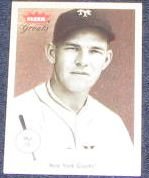 2002 Fleer Greats of the Game Mel Ott #58 Giants