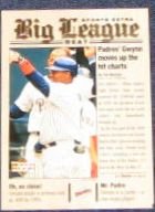 2001 UD Big League Beat Tony Gwynn #BB13 Padres
