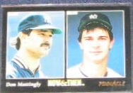 1993 Pinnacle Now & Then Don Mattingly #470 Yankees