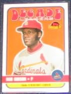 2001 Topps American Pie Bob Gibson #DLS Cardinals