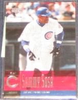 2001 UD Evolution Sammy Sosa #56 Cubs