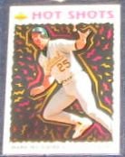 1993 UD Fun Pack Hot Shot Mark McGwire #17 Athletics