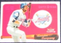 2001 Fleer Tradition Lumber Company Darin Erstad #10LC