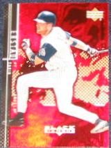 2000 UD Black Diamond Darin Erstad #3 Angels