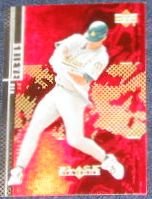 2000 UD Black Diamond Ben Grieve #6 Athletics