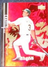 2000 UD Black Diamond Eric Chavez #7 Athletics