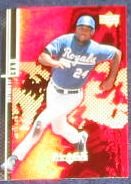 2000 UD Black Diamond Jermaine Dye #27 Royals
