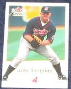 2001 Fleer Focus Jim Thome #59 Indians