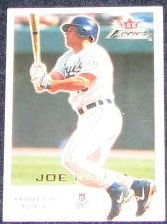 2001 Fleer Focus Joe Randa #5 Royals