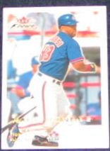 2001 Fleer Focus Raul Mondesi #19 Blue Jays