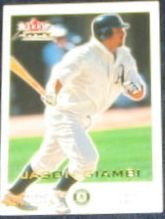 2001 Fleer Focus Jason Giambi #37 Athletics