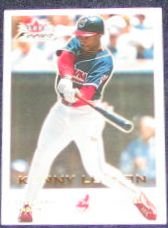 2001 Fleer Focus Kenny Lofton #54 Indians