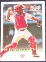 2001 Fleer Focus Mike Lieberthal #91 Phillies