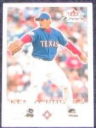 2001 Fleer Focus Kenny Rogers #177 Rangers
