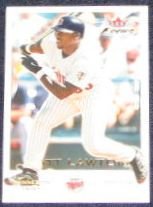 2001 Fleer Focus Matt Lawton #153 Twins