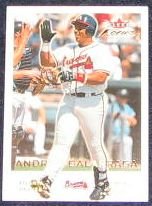 2001 Fleer Focus Andres Galarraga #168 Braves