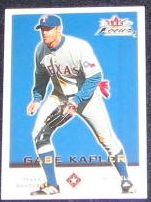 2001 Fleer Focus Gabe Kapler #194 Rangers