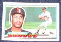 1989 Topps Big Roberto Alomar #102 Padres