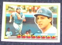 1989 Topps Big Mike Scioscia #281 Dodgers