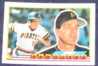 1989 Topps Big Andy Van Slyke #255 Pirates
