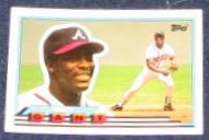 1989 Topps Big Ron Gant #43 Braves
