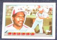 1989 Topps Big Tim Raines #73 Expos