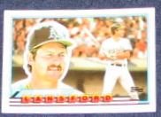 1989 Topps Big Carney Lansford #57 Athletics