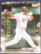 2001 UD Reserve Big Game Jason Giambi #BG7 Athletics