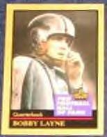 1991 Hall of Fame Bobby Layne #86