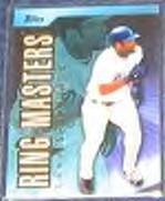 2002 Topps Ring Masters Gary Sheffield #RM4 Dodgers