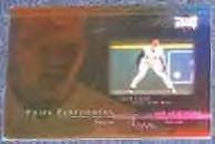 2000 UD Prime Performers Sean Casey #PP7 Reds