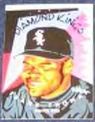 1995 Donruss Diamond Kings Frank Thomas #DK1 White Sox