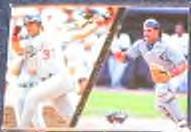 1994 Flair Infield Power Mike Piazza #7 Dodgers