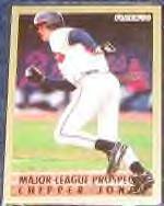 1994 Fleer Prospects Chipper Jones #18 Braves