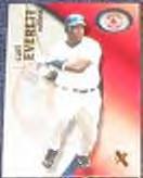 2001 Fleer eX Carl Everett #97 Red Sox