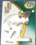 2001 Fleer eX Miguel Tejada #70 Athletics